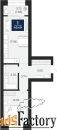 1 - комн.  квартира, 47.63 м², 5/12 эт.