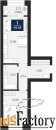 1 - комн.  квартира, 47.63 м², 8/12 эт.