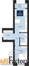 1 - комн.  квартира, 46.92 м², 2/10 эт.