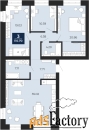 3 - комн.  квартира, 110.7 м², 9/10 эт.