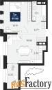 2 - комн.  квартира, 57.8 м², 3/24 эт.