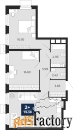 2 - комн.  квартира, 76.38 м², 2/24 эт.