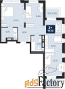 3 - комн.  квартира, 78.5 м², 14/18 эт.