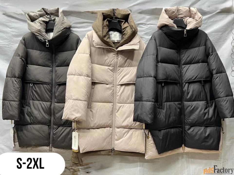 Женские пуховики оптом. Размеры 42-70