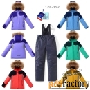 Детские комбинезоны с мехом оптом. Размеры 122-164