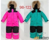 Детские комбинезоны с мехом оптом. Размеры 122-164