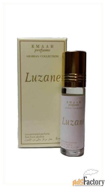 Масляные духи парфюмерия Оптом Arabian LUZANE Emaar 6 мл