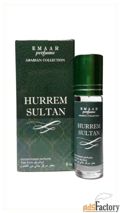 Масляные духи парфюмерия Оптом Arabian HURREM SULTAN Emaar 6 мл