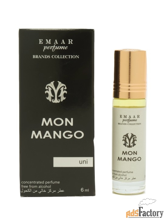 Масляные духи парфюмерия Оптом Montal MANGO MANGO Emaar 6 мл