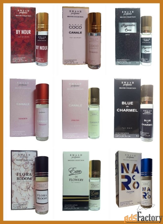 Масляные духи парфюмерия Оптом BLACK XS Paco Rabanne Emaar 6 мл