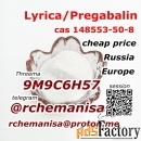 Tele@rchemanisa Pregabalin CAS 148553-50-8 Lyrica в наличии на заводе