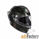 мотошлем agv pista gp r glossy carbon ml