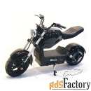 электроскутер citycoco harley prince 2000w 60в 20ah (цвет-черный)