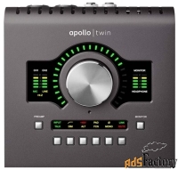 внешняя звуковая карта universal audio apollo twin mkii quad