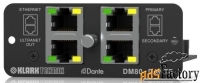 klark teknik dm80-dante интерфейс dante 16 i/o и ultranet 16 out для k