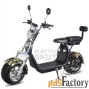 электроскутер citycoco harley x10 pro 2000w (+ доп. место под акб) (ми