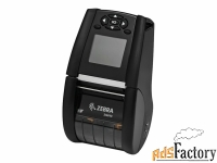 zebra мобильный принтер dt printer zq610 2quot;; bt4.0, linered platen