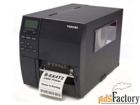 термотрансферный принтер этикеток toshiba b-ex4t2 (b-ex4t2-ts12-qm-r, 