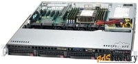 серверная платформа 1u supermicro sys-5019p-mt (1x3647, c622, 8xddr4, 