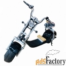 электроскутер citycoco harley 2000w 20а 60в (цвет-черный)