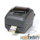 zebra gk420t gk42-102220-000 черный tt printer , 203 dpi, euro and uk 