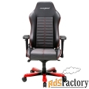 кресло компьютерное dxracer iron чёрно-красное (oh/is188/nr)