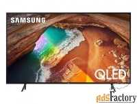 телевизор samsung qe55q60r, qled, черный