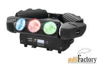 eurolite led mfx-4 beam effect прибор с полным движением, 9 светодиодо