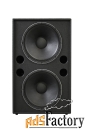 eurosound ce-218 сабвуфер, 30-3000 гц, 2x18quot;, ном. мощность 1200 в