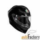 мотошлем agv corsa r black ms