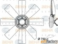 вентилятор охлаждение двигателя - автомобиль коммерч. назначения behr-