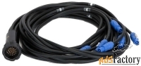 rcf ac power cable 6x ttl55 мульти-кабель питания