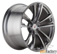 колесный диск vissol f-681 9x22/5x112 d66.6 et32 gloss graphite