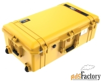 pelican 1615airwd,wl/wd,yellow,peli защитный кейс peli air с мягкими п