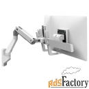 кронштейн ergotron 45-479-216, hx wall dual monitor arm, белый