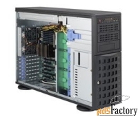 корпус серверный 4u supermicro cse-745tq-r1200b (8x3.5quot; hs, 8xsas/