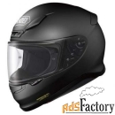 shoei мотошлем nxr candy черный матовый, matt black