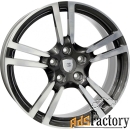 колесный диск wsp italy saturn 9.5x21/5x130 d71.6 et53 anthracite_poli