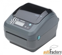 термопринтер штрих-кода (этикеток) zebra gx420d, 203 dpi, rs232, usb, 