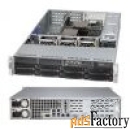 supermicro cse-825tq-r500wb корпус серверный 2u