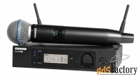 shure glxd24re/b58 z2 2.4 ghz цифровая радиосистема glxd advanced с ка