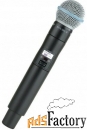 shure ulxd2/b58 g51 (470-534 мгц) ручной передатчик с капсюлем beta 58