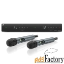 sennheiser xsw 1-835 dual b 2-канальная вокальная радиосистема с двумя