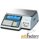 весы торговые электронные cas cl3000-6b tcp-ip