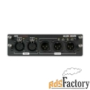 allenheath dlive-m-dl-aes4i6o-a карта aes3 i/o для систем dlive; 4 вхо