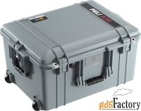 pelican 1607airwd,wl/wd,silver,peli защитный кейс peli air с мягкими п