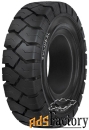 шина цельнолитая 27x10-12 (250/75-12) camso res 550 черная quick