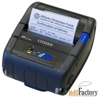 мобильный принтер dt citizen cmp-30l, ios/mfi bluetooth, этикеточный