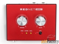 focusrite pro rednet am2 мониторный стерео модуль для аудио сети dante