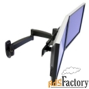 кронштейн ergotron 45-231-200, 200 series dual monitor arm